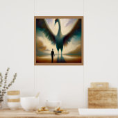 Poster Grue animale Spirit 1 (Cuisine)