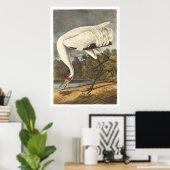 Poster Grue blanche (Bureau à domicile)