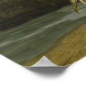 Poster Grue blanche Audubon Peinture d'oiseaux (Coin)