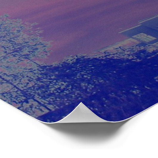 Poster Grue bleue (Coin)