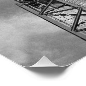 Poster Grue et matériel de construction contrepoids photo (Coin)