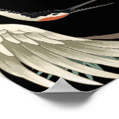 Poster Grue japonaise élégante : représentation artistiqu (Coin)