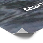 Poster Grue matinale au bord de l'eau (Coin)