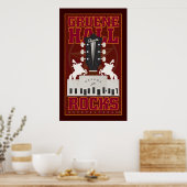Poster Gruene Hall-Poster (Cuisine)