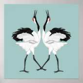 Poster Grues à cris dansantes (Devant)