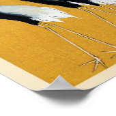 Poster Grues japonaises (Coin)