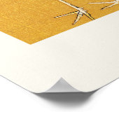 Poster Grues rouges de la Couronne japonaise volent Ogata (Coin)