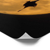 Poster Grues Sandhill | Réserve nationale de faune (Coin)