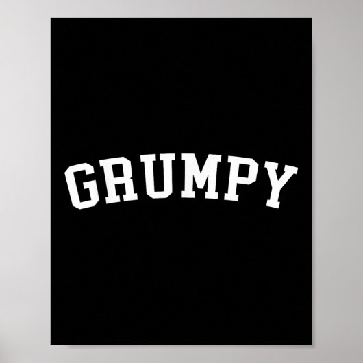 Poster Grumeux _1 (Devant)