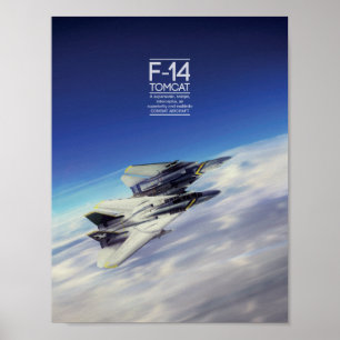 Poster Grumman F-14 Tomcat