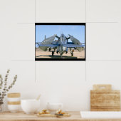 Poster Grumman TBM Avenger, Ailes Folles_Avions 2ÈME GUER (Cuisine)