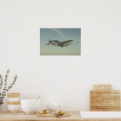 Poster Grumman TBM Avenger Chino Air Museum (Cuisine)