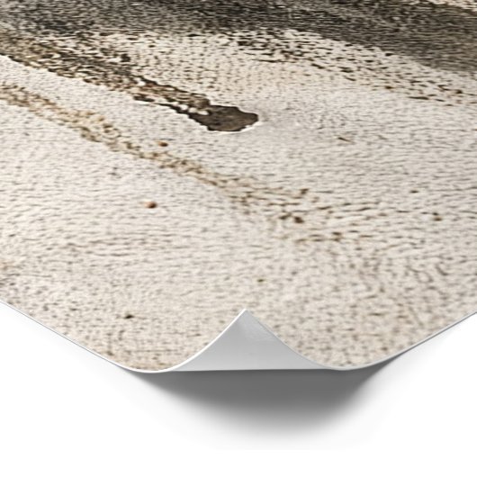 Poster Grumpy Black Cat With Coffee Wall Art (Coin)