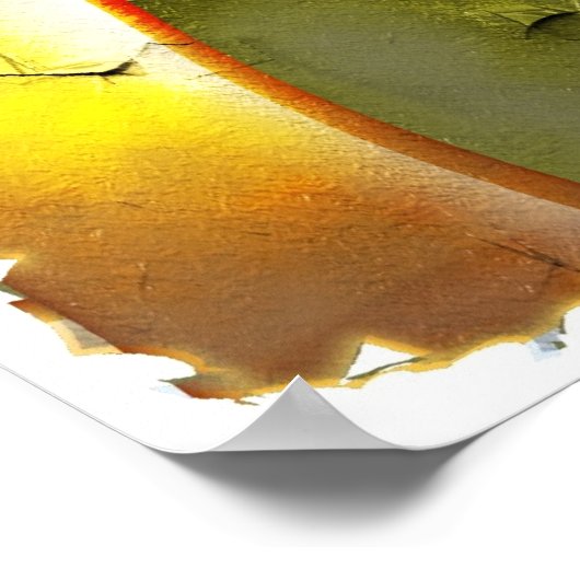 Poster Grunge Beer (Coin)