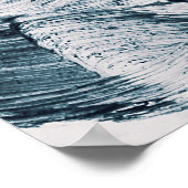 Poster Grunge Brush Strokes, Arrière - plan Abstrait. (Coin)