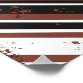 Poster Grunge Diagonal Stried Abstract Design (Coin)