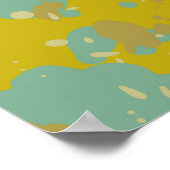 Poster Grunge shabby transparent textureabstract, annonce (Coin)