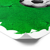 Poster Grunge Soccer (Coin)
