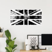 Poster Grunge UK (Bureau à domicile)
