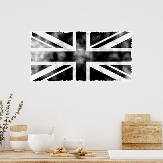 Poster Grunge UK (Cuisine)