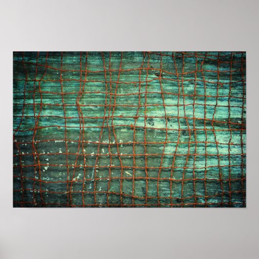 Poster Grunge Wire Texture (Devant)