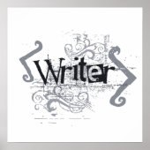 Poster Grunge Writer (Devant)