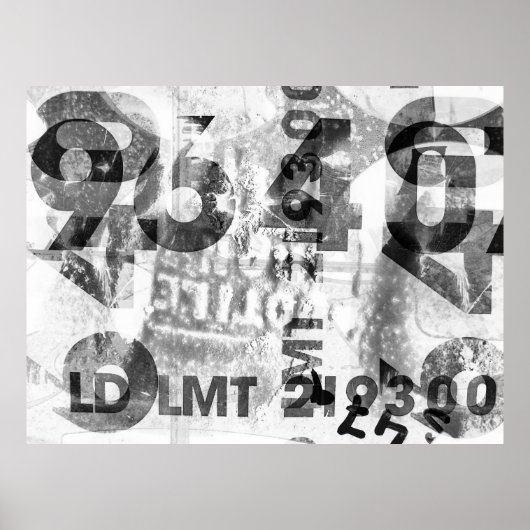 Poster grungeabstraite, vieux, alternative, antique, anti (Devant)