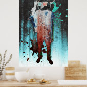 Poster Grungy Koala (Cuisine)