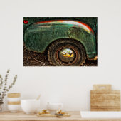 Poster - Grungy Old Truck (Cuisine)