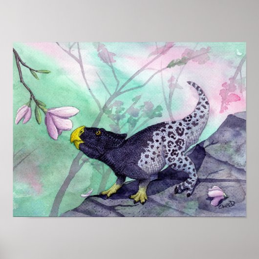 Poster Gryphoceratops (Devant)