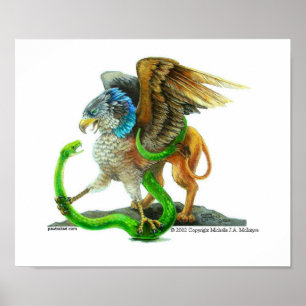 Poster Gryphon et le serpent
