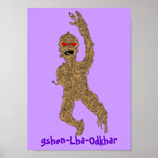 Poster gshen-Lha-Odkhar (Devant)