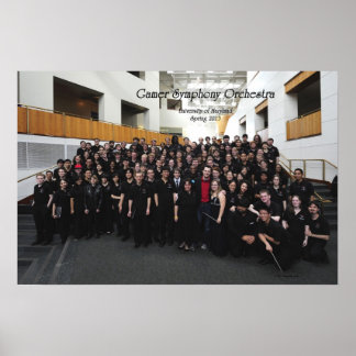 Poster GSO Spring '13 Photo de groupe (alternative)