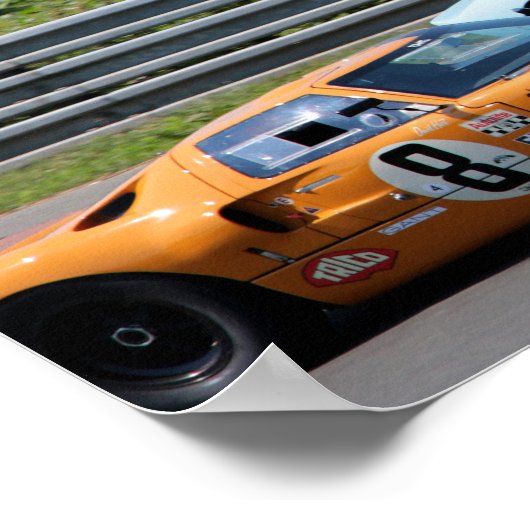 Poster GT40 MK1 Le Mans Classic (Coin)