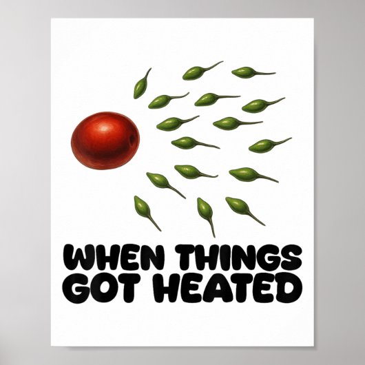 Poster Guac Comment Il Est Né Avocado Salsa Humour épicé (Devant)