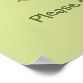 Poster Guacamole Avocado Fiesta Baby shower sur site (Coin)