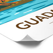 Poster Guadalupe River State Park Texas Vintage (Coin)