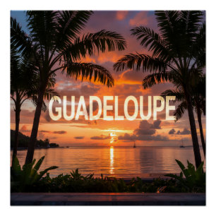 POSTER GUADELOUPE