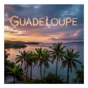 POSTER GUADELOUPE