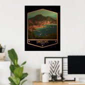 Poster Guadeloupe (Bureau à domicile)