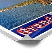 Poster Guadeloupe - Grande Terre - (Coin)