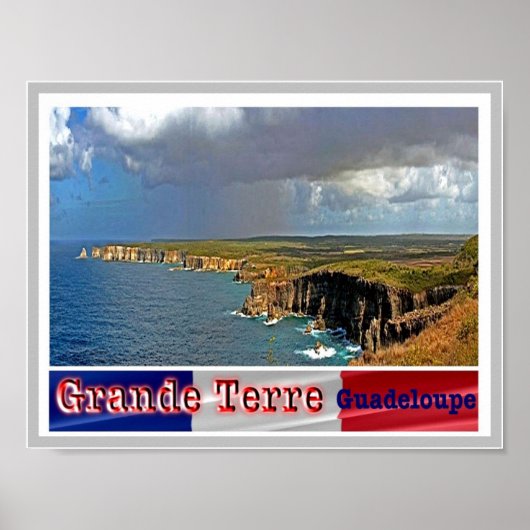 Poster Guadeloupe - Grande Terre - (Devant)