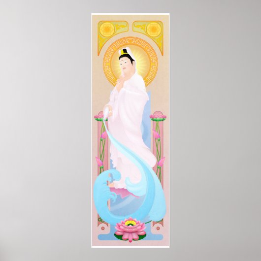 Poster guan yin (Devant)