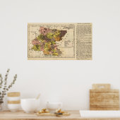 Poster Guanajuato, Mexique (Cuisine)