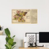 Poster Guanajuato, Mexique (Bureau à domicile)