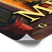 Poster Guanajuato, Mexique Vintage (Coin)