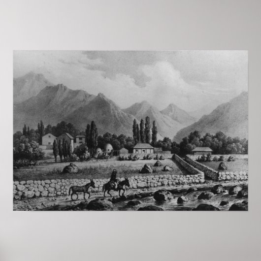 Poster Guanta, de 'Historia de Chile', 1854 (Devant)