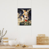 Poster Guardian Angel by the Cliff par Bernhard Plockhors (Cuisine)