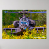 POSTER GUARDIAN APACHE AH-64E (Devant)