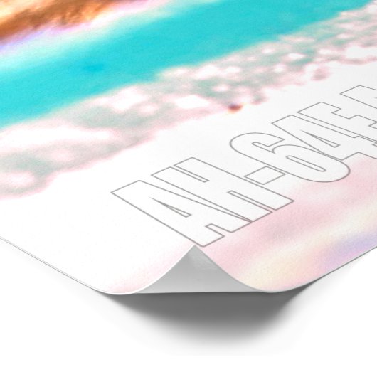 POSTER GUARDIAN APACHE AH-64E (Coin)